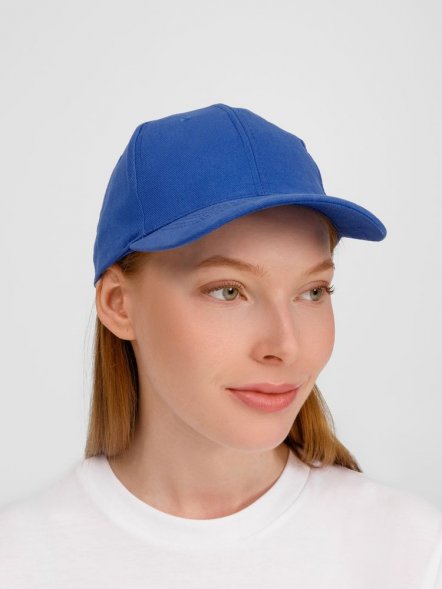 Бейсболка Buffalo, ярко-синяя 