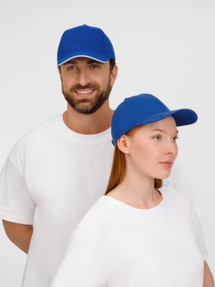 Бейсболка Buffalo, ярко-синяя 