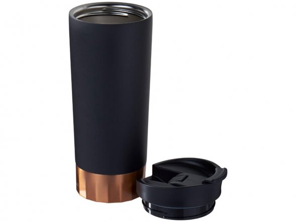 Вакуумный термос Peeta с медным покрытием, черный 
