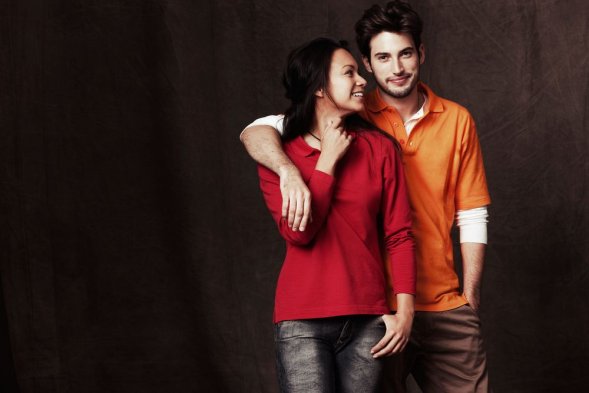 Рубашка поло мужская Surf, оранжевая 