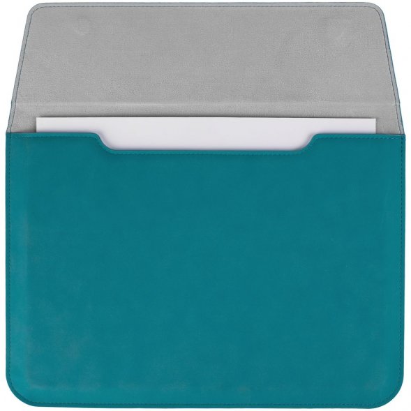 Чехол для ноутбука Nubuk, бирюзовый 