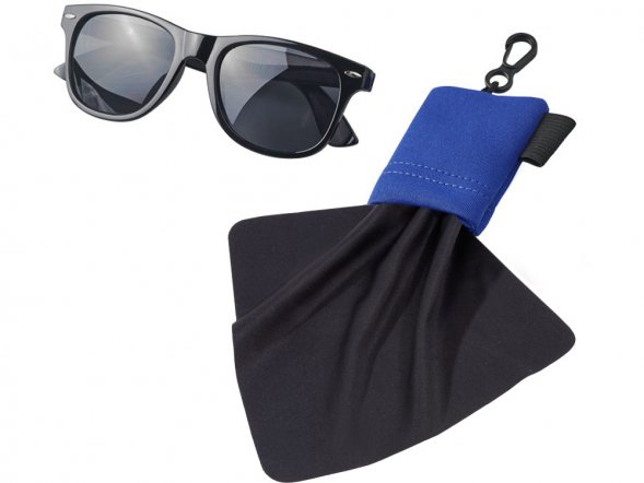 Очищающая салфетка Neat из микрофибры в чехле, синий 