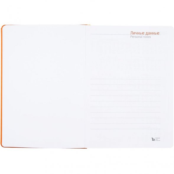 Ежедневник Basis, датированный, оранжевый 