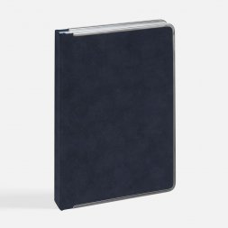 Ежедневник Metal Frame на заказ, датированный, синий