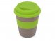 Стакан с силиконовой крышкой Cafe, зеленое яблоко 
