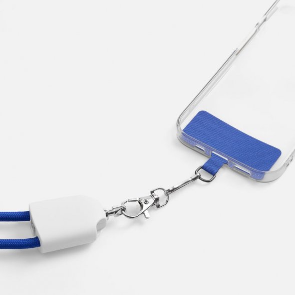 Кабель-ланьярд energyFlex Pro, синий 