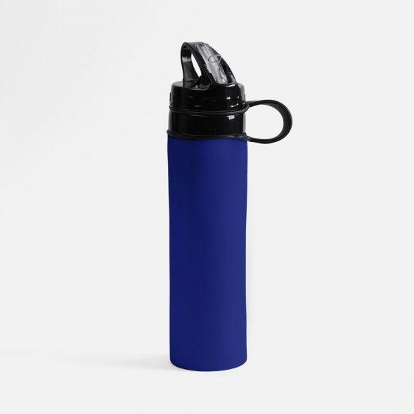 Складная бутылка для воды Langfossen, синяя 