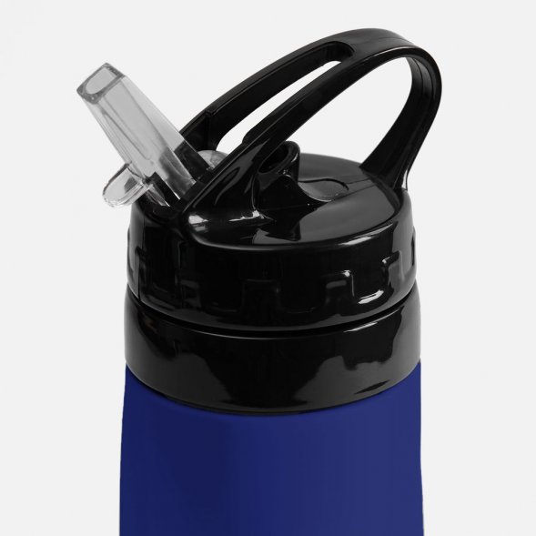 Складная бутылка для воды Langfossen, синяя 