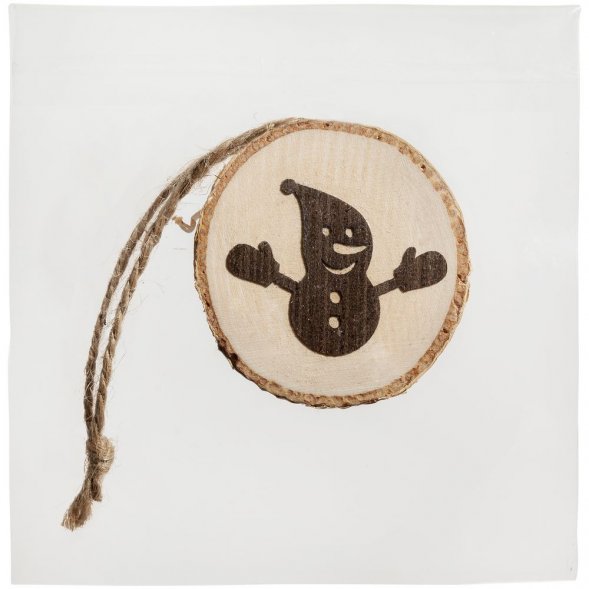 Подвеска Logger, малая, со снеговиком 