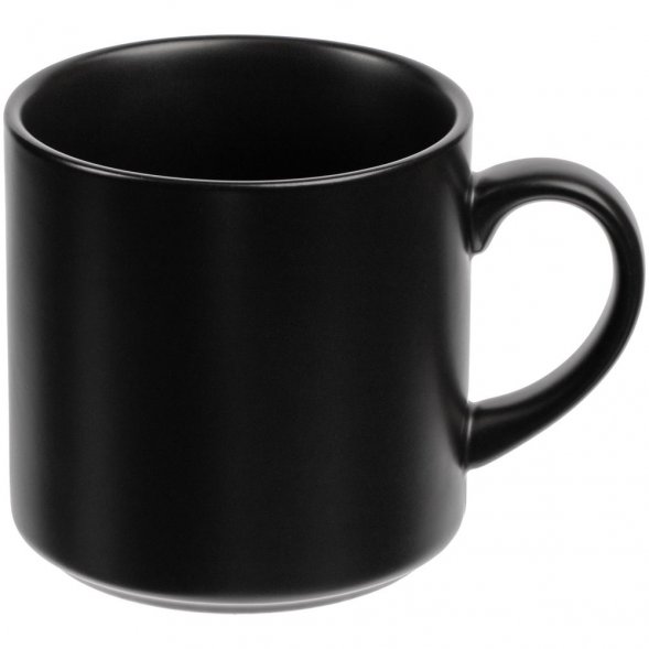 Кружка с подогревом и беспроводной зарядкой Dual Base Plus, черная 