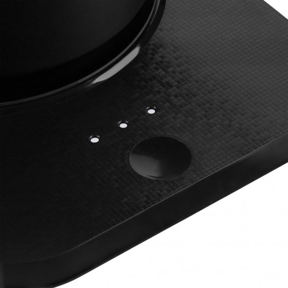 Кружка с подогревом и беспроводной зарядкой Dual Base Plus, черная 