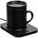 Кружка с подогревом и беспроводной зарядкой dualBase plus, черная 