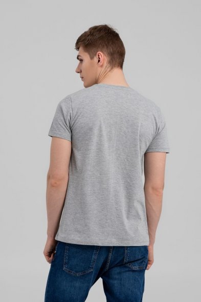 Футболка унисекс T-bolka 160 Original, серый меланж 
