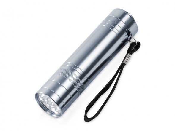 Фонарь с открывалкой Yok, серебристый 