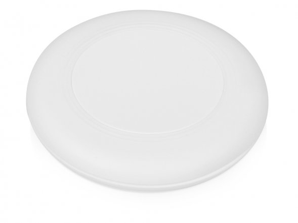 Беспроводное зарядное устройство со встроенным кабелем 2-в-1 Disc, белый 