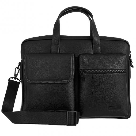 Сумка для ноутбука Santiago Pockets, черная 
