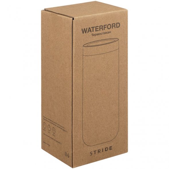 Термостакан Waterford, черный 