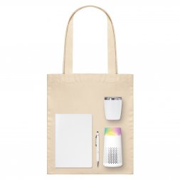Подарочный набор Welcome Pack Galaxy, белый (термокружка, очиститель воздуха, ежедневник, ручка, шоппер)