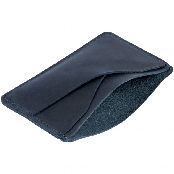 Чехол для карточек inStream, синий 