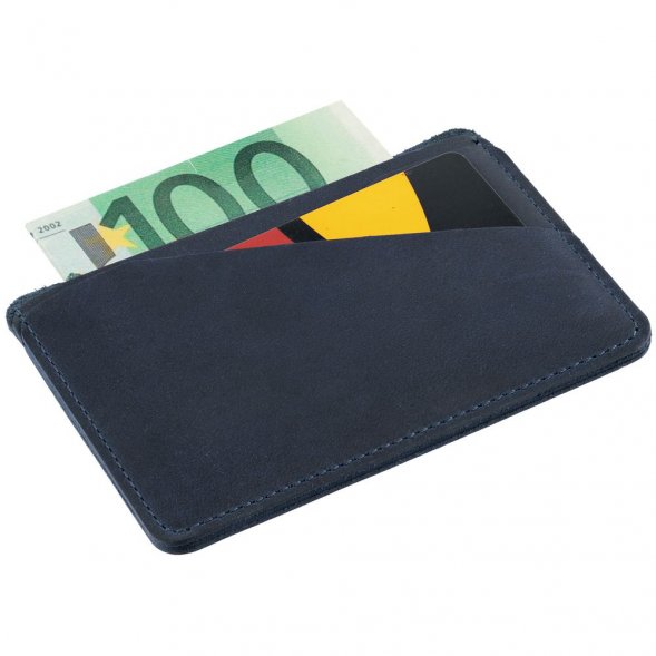 Чехол для карточек inStream, синий 