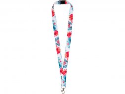 Ланъярд 2 см с карабином и замком обрыва