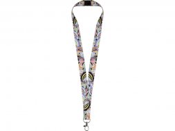 Ланъярд 2 см с карабином и замком обрыва