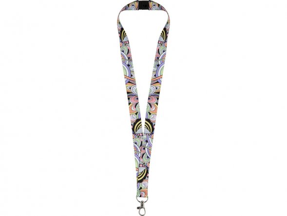 Ланъярд 2 см с карабином и замком обрыва 