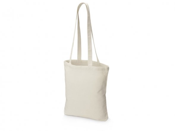 Сумка из плотного хлопка Carryme 220, белый молочный 