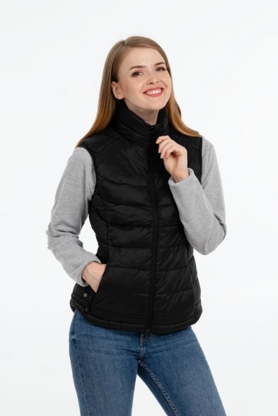 Жилет компактный женский Stavanger, темно-синий 