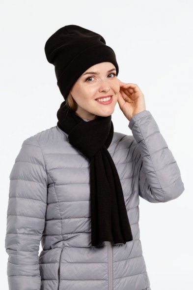 Шарф Real Talk, черный 