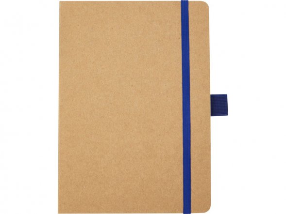 Блокнот Berk формата из переработанной бумаги, cиний 
