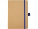 Блокнот Berk формата из переработанной бумаги, cиний 