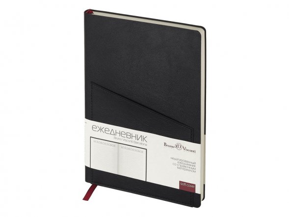 Ежедневник недатированный А5 Barcelona, черный 