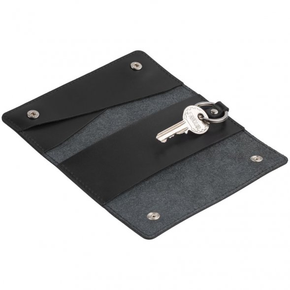 Ключница inStream, черная 