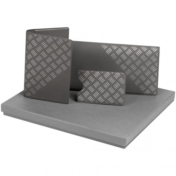 Набор персональных аксессуаров Hard Work, серый 