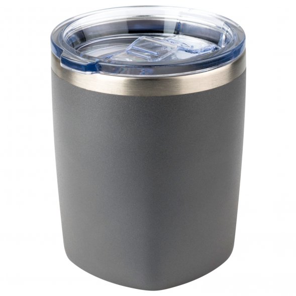 Термокружка вакуумная Viva, серая 