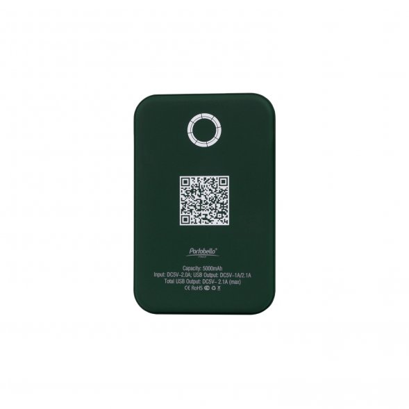 Внешний аккумулятор с подсветкой Starlight PB 5000 mAh, зеленый 