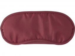 Маска для глаз Travel из нейлона (190T) с двойными резинками, бордовый