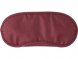 Маска для глаз Travel из нейлона (190T) с двойными резинками, бордовый 