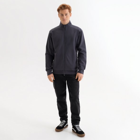 Толстовка на молнии ASTIN антрацит 