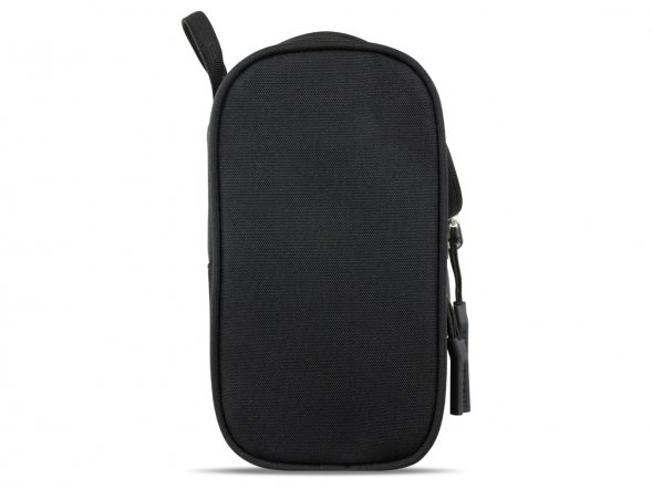 Несессер BUGATTI Blanc Delight, чёрный, нейлон RPET600D/тарпаулин/полиэстер, 24,5х12х22,5 см, 5 л 