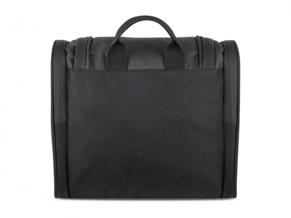 Несессер BUGATTI Blanc Delight, чёрный, нейлон RPET600D/тарпаулин/полиэстер, 24,5х12х22,5 см, 5 л 