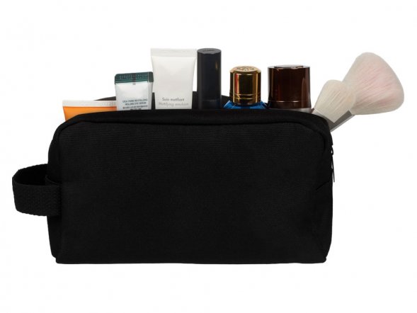 Косметичка из переработанной ткани Lia, черный 