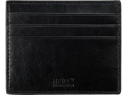 Картхолдер для 6 пластиковых карт с RFID-защитой Fabrizio, черный