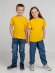 Футболка детская Regent Kids 150, желтая 