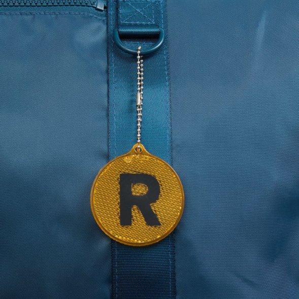 Пешеходный светоотражатель «Круг», оранжевый 