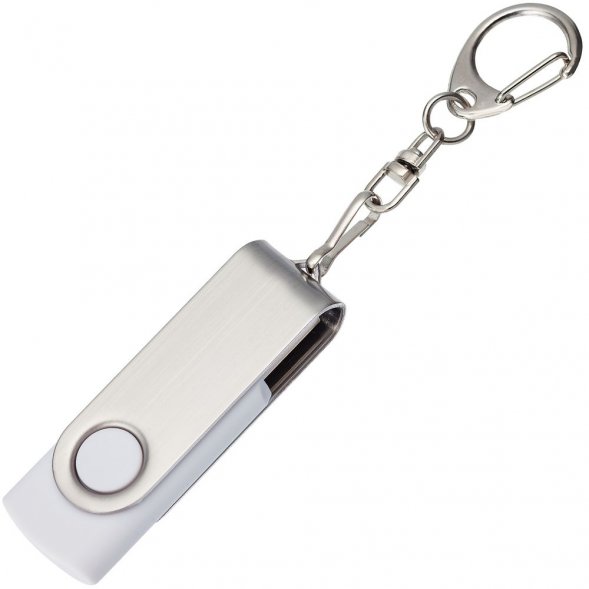 Флешка Twist, белая, 8 Гб 