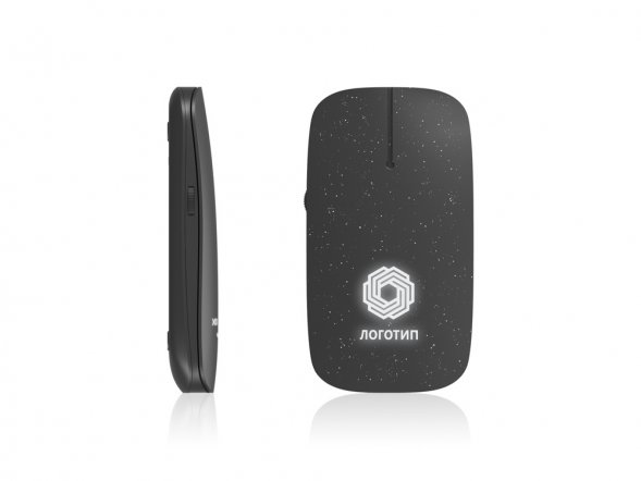 Беспроводная мышь c подсветкой Pokket2 Eco, черный 