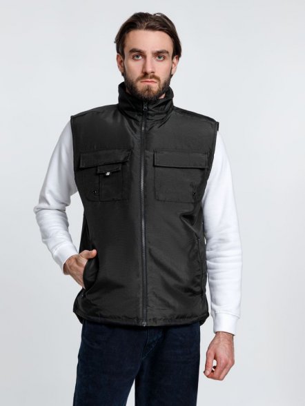 Жилет мужской Stockholm, черный 