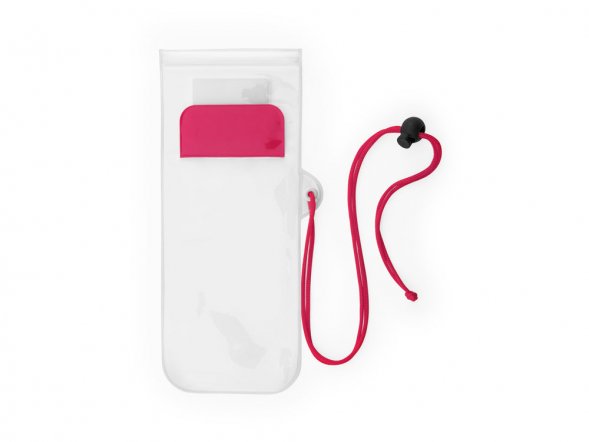 Водонепроницаемый чехол EIDER из ПВХ, прозрачный/фуксия 